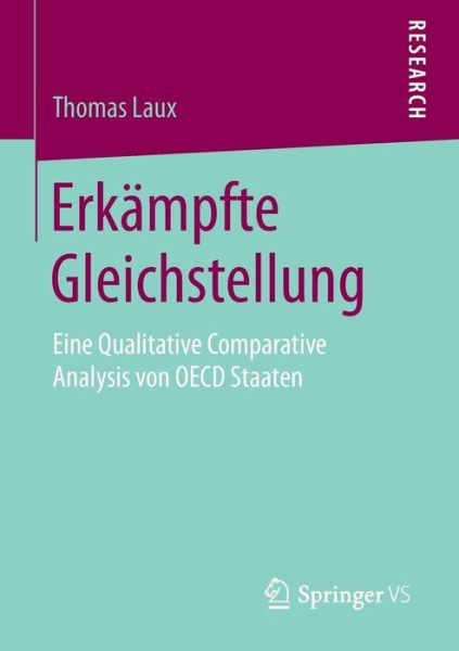 Cover for Laux · Erkämpfte Gleichstellung (Book) (2016)