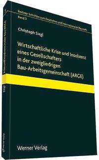 Cover for Siegl · Wirtschaftliche Krise und Insolve (Book)