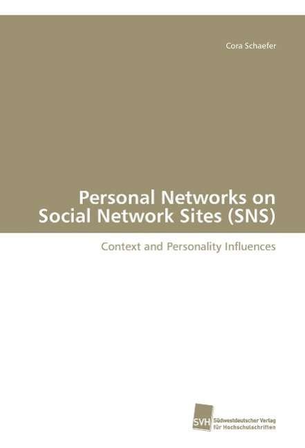 Cover for Schaefer · Personal Networks on Social Ne (Bok)