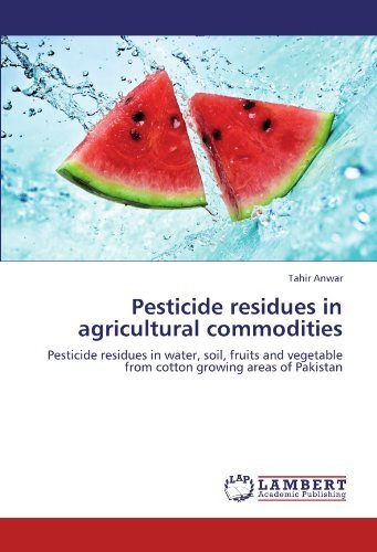 Cover for Tahir Anwar · Pesticide Residues in Agricultural Commodities: Pesticide Residues in Water, Soil, Fruits and Vegetable from Cotton Growing Areas of Pakistan (Paperback Bog) (2011)