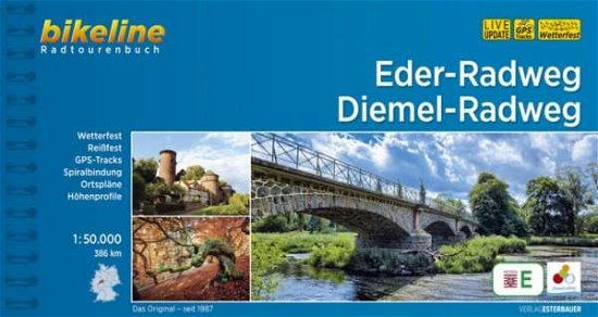 Cover for Esterbauer · Eder - Radweg Diemel - Radweg (Spiralbok) (2018)