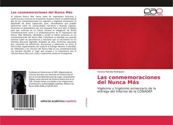 Cover for Rodríguez · Las conmemoraciones del Nunca (Bog)
