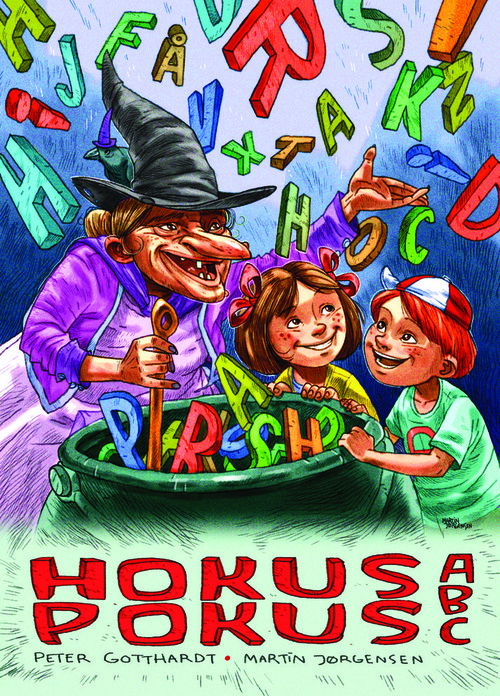 Cover for Peter Gotthardt · Hokus Pokus ABC m. brætspil (Bound Book) [1e uitgave] (2013)