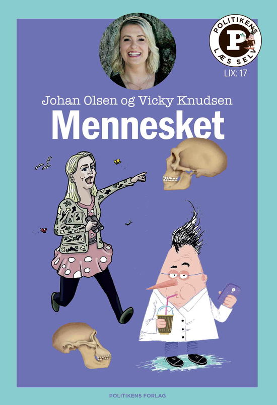 Cover for Johan Olsen; Vicky Knudsen · Læs selv-serie: Mennesket - Læs selv-serie (Hardcover Book) [1º edição] (2022)