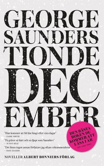 Tionde december - George Saunders - Bücher - Albert Bonniers Förlag - 9789100161958 - 23. Dezember 2015