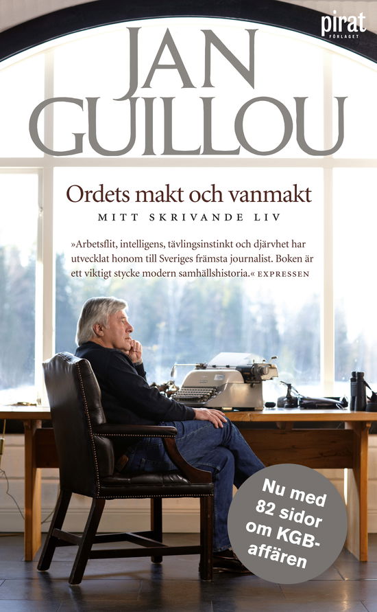 Cover for Jan Guillou · Ordets makt och vanmakt : mitt skrivande liv (Paperback Book) (2023)