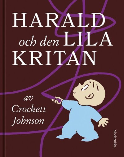 Cover for Crockett Johnson · Harald: Harald och den lila kritan (Inbunden Bok) (2018)