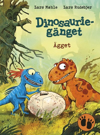 Cover for Lars Rudebjer · Dinosauriegänget: Ägget (Indbundet Bog) (2021)