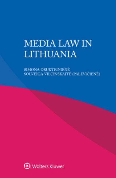 Cover for Ioannis Iglezakis · Media Law in Lithuania (Taschenbuch) (2022)