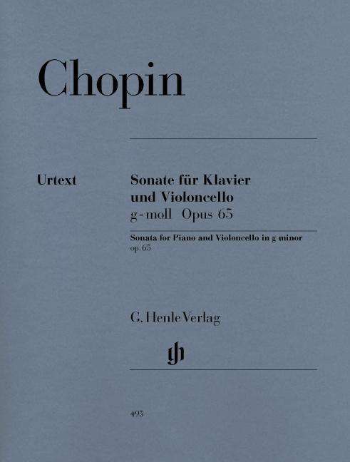 Cover for F. Chopin · Sonate f.Violon.u.Kl.65.HN495 (Bok) (2018)