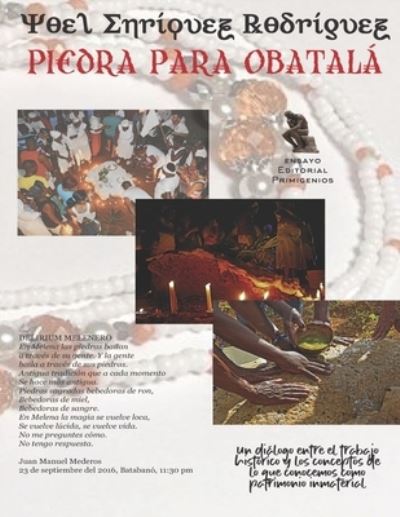 Cover for Lázaro Yovany Enriquez Rodríguez · Piedra para Obatala (Paperback Book) (2020)