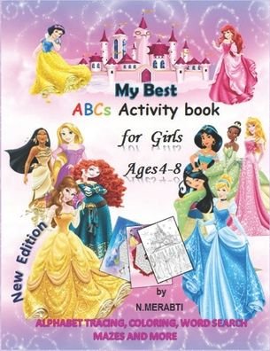 Cover for N Merabti · My Best ABCs Activity book (Paperback Book) (2020)