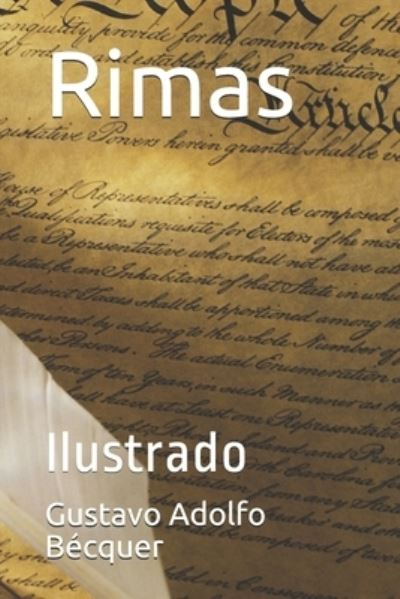 Cover for Gustavo Adolfo Becquer · Rimas: Ilustrado (Paperback Book) (2021)