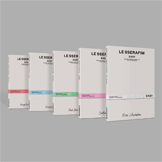 Cover for LE SSERAFIM · Easy (CD/Merch) [Digipack Bundle edition] (2024)