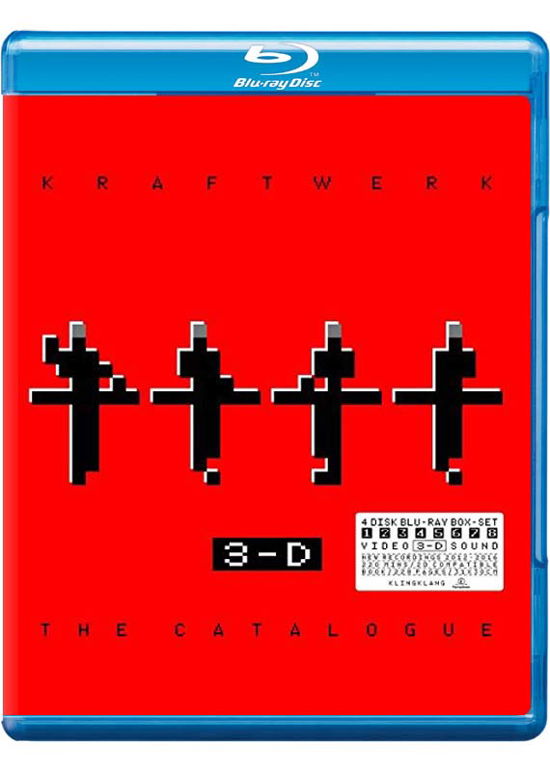 Cover for Kraftwerk · 3-d: the Catalogue (Blu-ray) [Limited edition] [Box set] (2017)