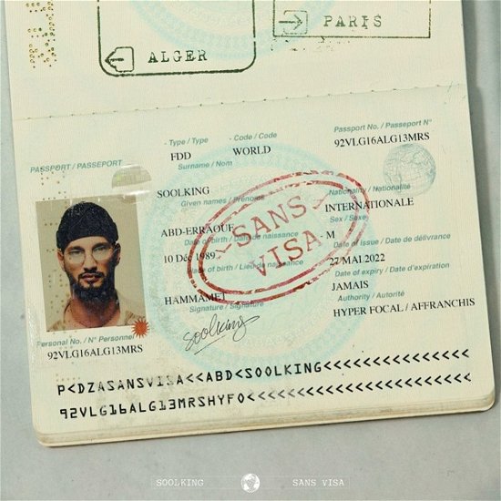 Cover for Soolking · Sans Visa (CD) (2022)
