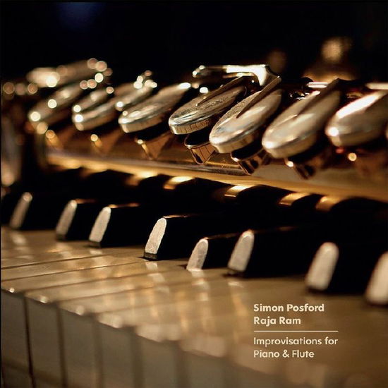 Cover for Simon Posford &amp; Raja Ram · Improvisations for Piano &amp; Flute (LP) (2024)