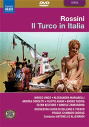 Cover for Vinco / Marianelli / Allemandi · Rossini: Il Turco In Italia (DVD) (2009)