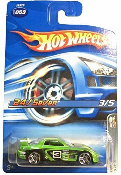 Cover for Mattel · Mattel - Hot Wheels 2006 Drift Kings 24-seven Green 053 (Legetøj)