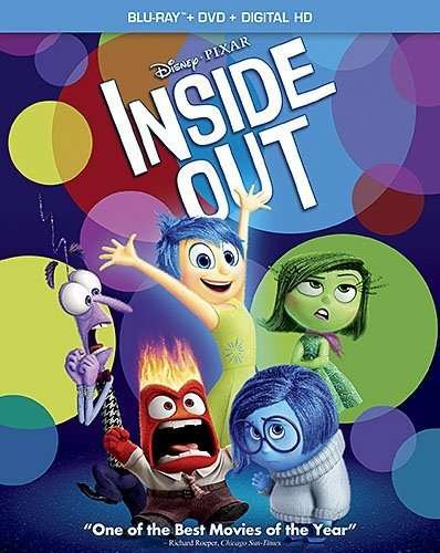 Cover for Inside out (Blu-ray) (2015)