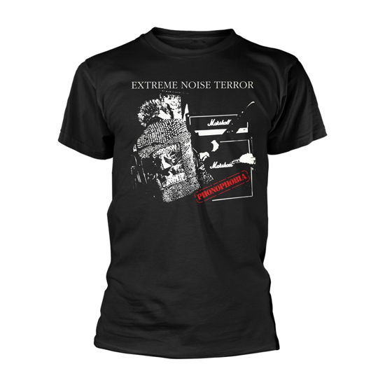 Cover for Extreme Noise Terror · Phonophobia (T-shirt) [size S] [Black edition] (2019)