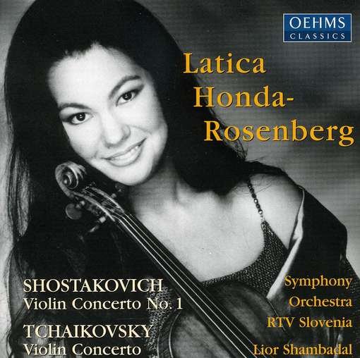 Cover for Shostakovich / Tchaikovsky / Honda-rosenberg · Violin Concertos (CD) (2004)