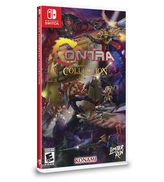 Cover for Contra · Anniversary Collection (limited Run) (import) (SWITCH)