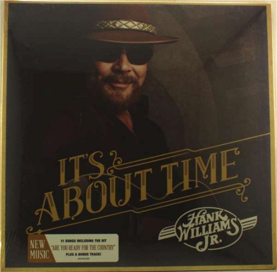 Cover for Hank Williams Jr · It's About Time (LP) (2016)