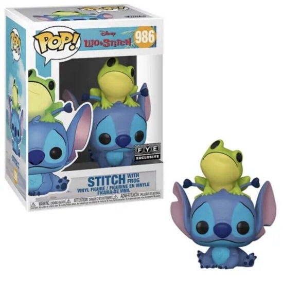 Cover for Disney: Funko Pop! · Lilo &amp; Stitch - Stitch With Frog (Vinyl Figure 986) (MERCH)