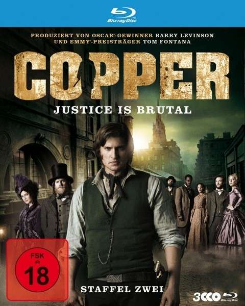 Cover for Weston-jones,tom / Schmid,kyle / Potente,franka/+ · Copper-justice is Brutal.staffel 2 (Blu-ray) (2014)