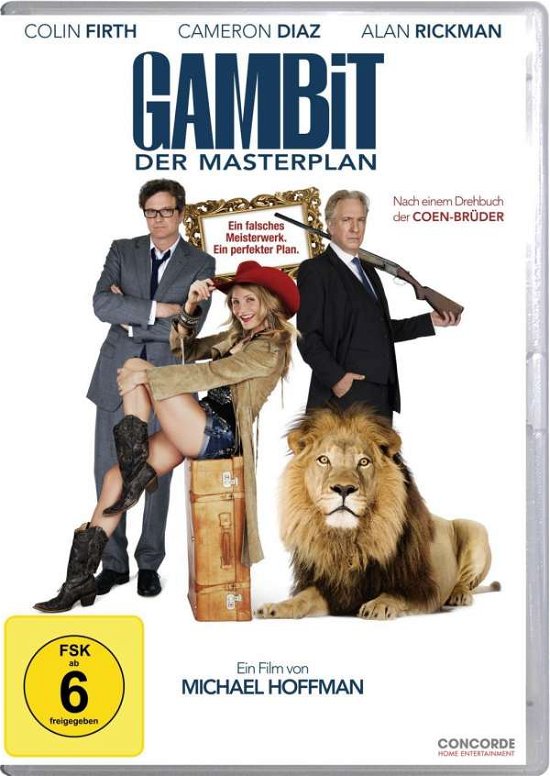 Cover for Colin Firth / Cameron Diaz · Gambit-der Masterplan (DVD) (2013)