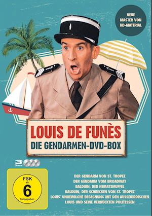 Louis De Funes-gendarmen DVD Box - V/A - Film -  - 4013575707959 - 11. oktober 2019