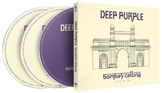 Cover for Deep Purple · Bombay Calling - Live in '95 (CD/DVD) (2022)