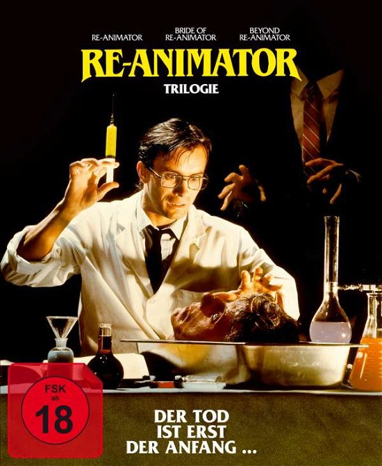 Cover for Br Box Re · Br Box Re-animator 1-3 (3-disc Digipak) (Blu-ray) (2019)
