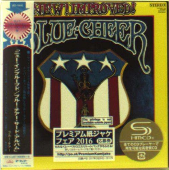Cover for Blue Cheer · New! Improved! (CD) [Limited edition] (2016)