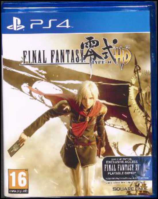 Cover for Square Enix · Final Fantasy Type0 HD Inc. FF XV 15 Demo PS4 (PS4) (2015)