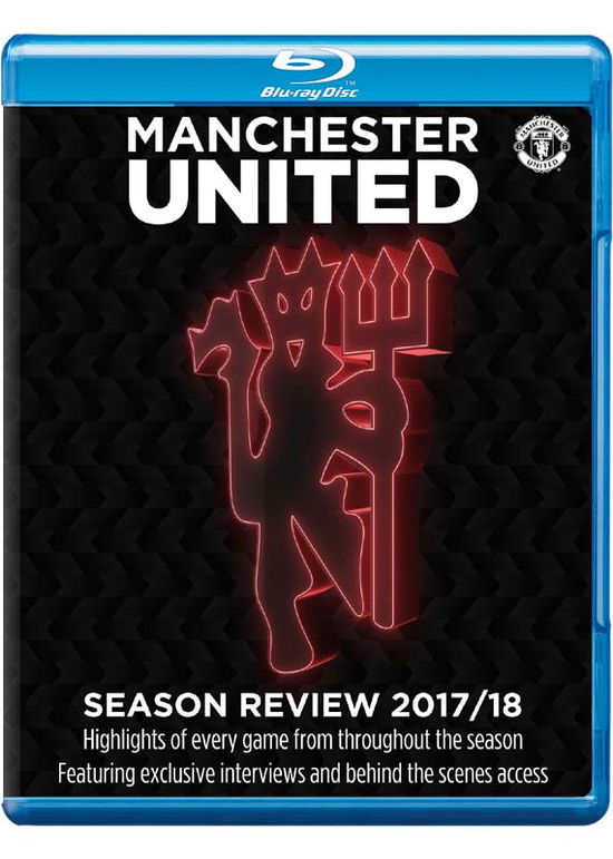 Cover for Manchester United Season Review 201718 Blu R · Manchester United Season Review 2017/18 (Blu-ray) (2018)