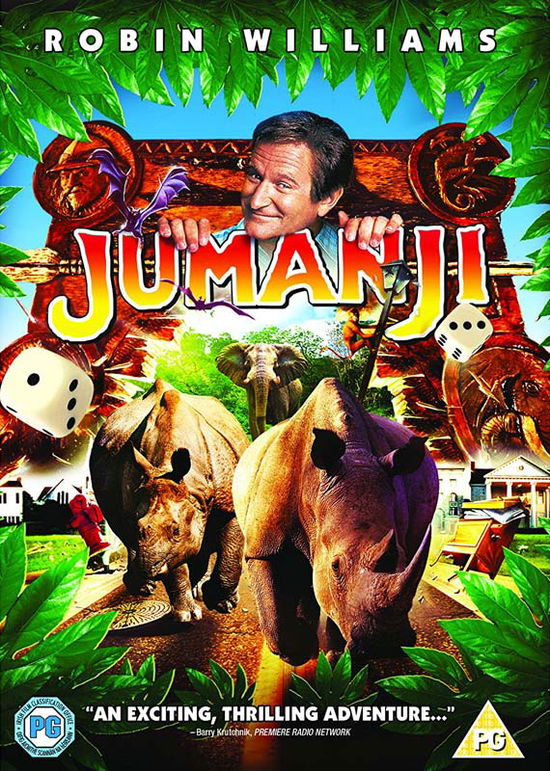 Cover for Jumanji (DVD) (2018)