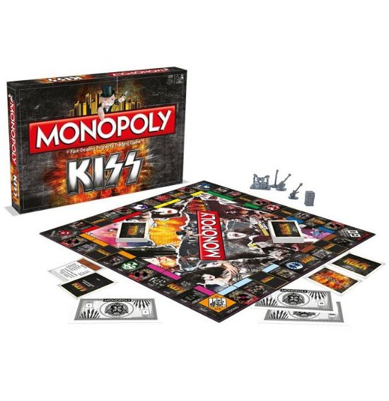 Monopoly - Kiss - Bordspel - HASBRO GAMING - 5036905025959 - 