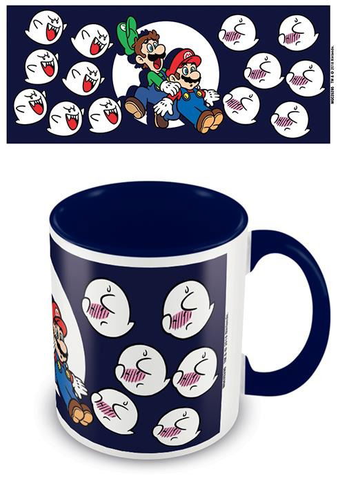 Super Mario (Boos) Blue 11oz/315ml Coloured Inner Mug - Nintendo - Bücher - PYRAMID INTERNATIONAL - 5050574252959 - 26. Oktober 2023