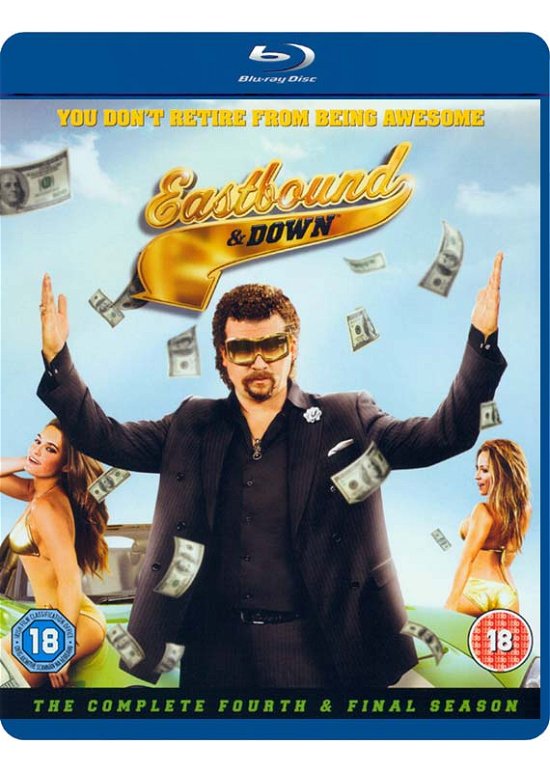 Cover for Eastbound &amp; Down-season 4 (Blu-ray) (2014)