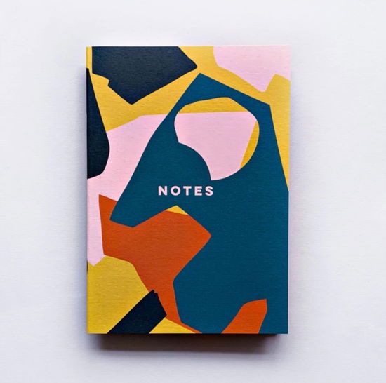 Cover for The Completist · Pink Cut Out Shapes Slimline A5 notebook (Pocketbok) (2023)