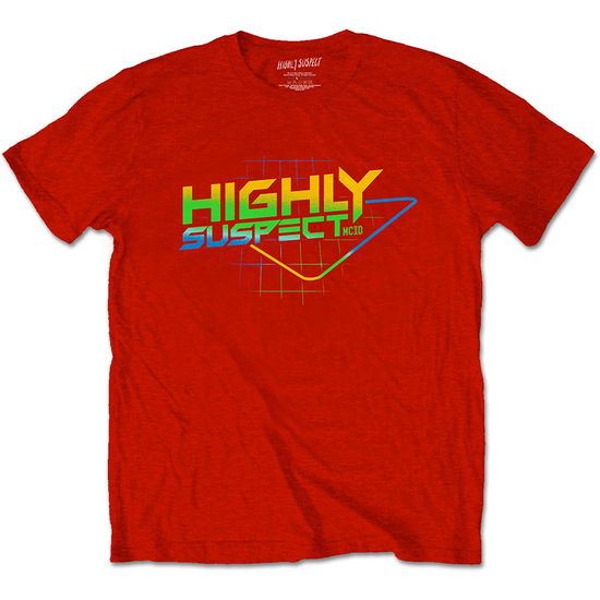 Highly Suspect Unisex T-Shirt: Gradient Type - Highly Suspect - Merchandise -  - 5056368659959 - February 5, 2021