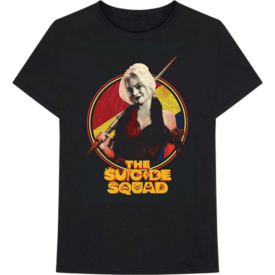 Cover for Suicide Squad - The · The Suicide Squad Unisex T-Shirt: Harley Framed (T-shirt) [size S] [Black - Unisex edition]