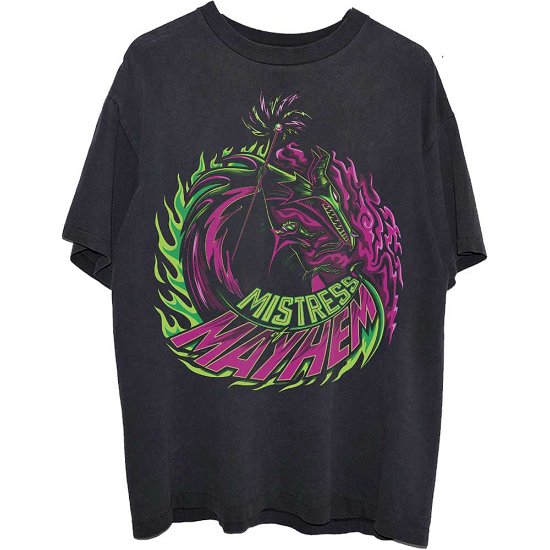 Maleficent Unisex T-Shirt: Sleeping Beauty Maleficent Mistress of Mayhem - Maleficent - Merchandise -  - 5056561047959 - 
