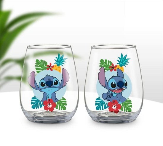 Cover for Disney Classics · Paladone: Stitch Set Of 2 Glasses (MERCH)