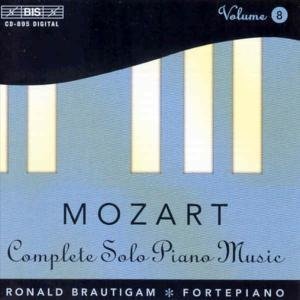Cover for Mozart / Brautigam · Complete Solo Piano Music 8 (CD) (2000)