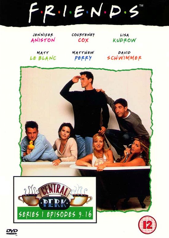 Cover for Friends · Friends Sæson 1 D2 9-16 (DVD) [Standard edition] (2000)