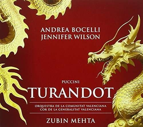 Cover for Andrea Bocelli · Turandot (CD) [Digipak] (2015)