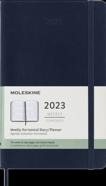 Moleskine 2023 12month Weekly Horizontal - Moleskine - Other - MOLESKINE - 8056420859959 - June 9, 2022
